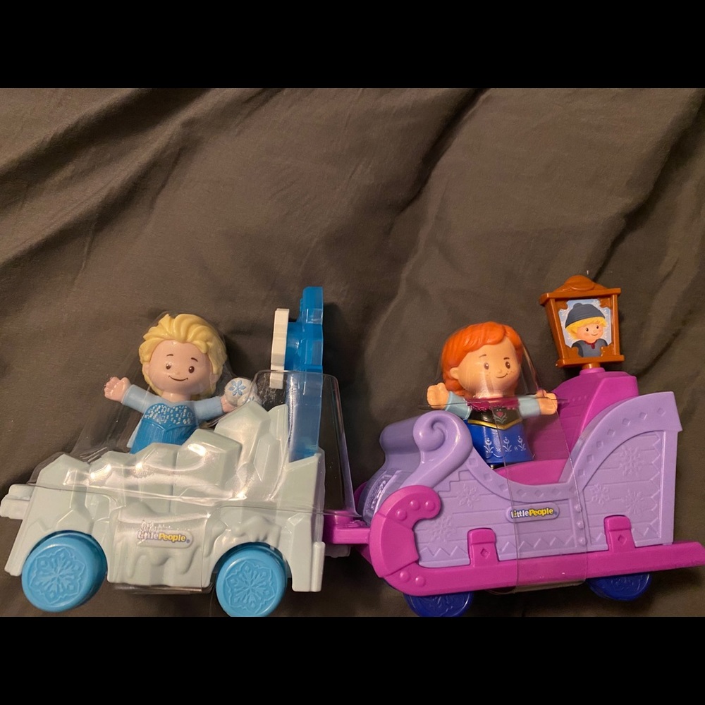Anna & Elsa Little people